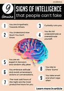 Image result for Signs of Intelligence