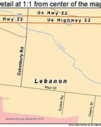Image result for Lebanon NJ Map