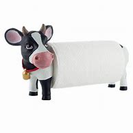 Image result for Cow Paper Towel Holder