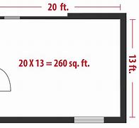 Image result for Square Meter Non Rectangle Diagram Calculation