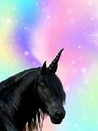Image result for Black Unicorn Wall Art