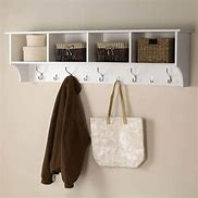 Image result for Wall Mounted Drop Coat Hanger
