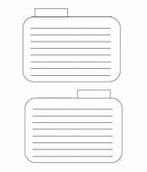Image result for Free Blank Index Card Template