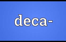 Image result for deca�do
