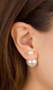 Image result for Double Pearl Earrings