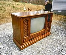 Image result for Wood Floor Model Magnavox TV