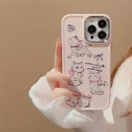 Image result for Pink Cat Phone Case Ipone 13