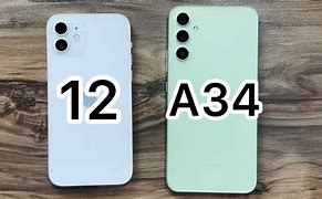 Image result for Samsung Galaxy A34 Camera vs iPhone