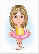 Image result for Baby Girl Caricature