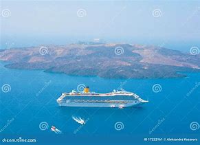 Image result for Santorini Greece Cruise Ship