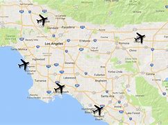 Image result for Los Angeles Airport Map