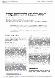 Image result for Photonic Integrated Circuit