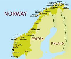 Image result for Norway Tourist Map