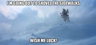 Image result for Star Wars Inches of Snow Meme