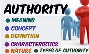 Image result for Authority Definition for Kids
