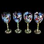 Image result for Hand-Cut Wine Glasses