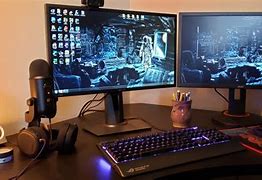 Image result for Dual Monitor Setup