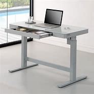 Image result for White Adjustable Standing Desk