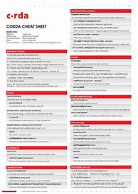 Image result for Cheat Sheet Layout