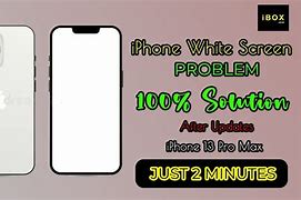 Image result for iPhone White Screen Solution