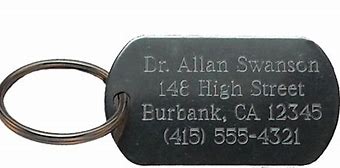 Image result for Stainless Steel Key Tags