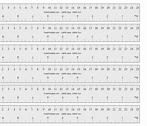 Image result for Cm Ruler Measurement Chart