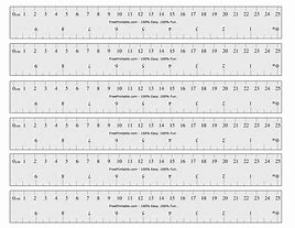 Image result for Ruler Measurement Chart