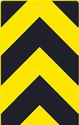 Image result for Traffic Sign Yellow Black Stripes
