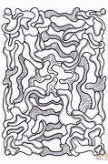 Image result for Pyschedelic Shapes Coloring Pages