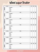 Image result for Printable Blood Glucose Log Book