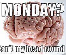 Image result for Monday Morning Brain Meme