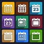 Image result for Reusable Calendar Icons