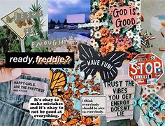 Image result for Aesthetic Wallpaper Laptop Collage Quotes