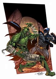 Image result for DC Batman vs Killer Croc