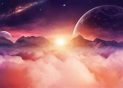 Image result for Space Galaxy Moon