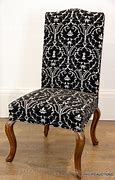 Image result for Black and White Upholstered Chair