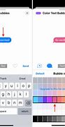 Image result for iPhone Text Message Bubble Colors