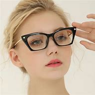 Image result for Square Cat Eye Glasses