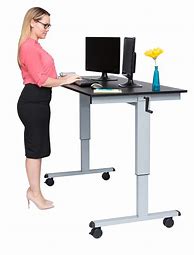 Image result for Adjustable Stand Desk