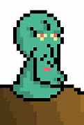 Image result for Handsome Squidward Pixel Art