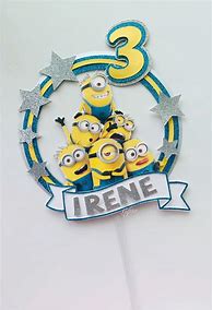 Image result for Minion Waving Cake Topper