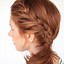 Image result for How to Make Braid Ponytail On Right Side of Head