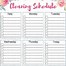 Image result for Free Housekeeping Task Sheets Templates