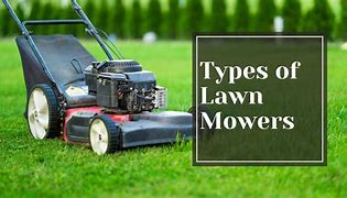 Image result for Lawn Mower Types