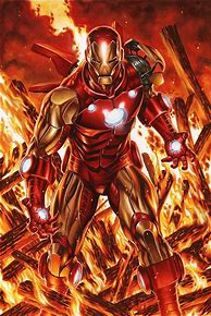 Image result for Iron Man Comic Book Art