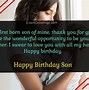 Image result for 1st Birthday Wishes for Son