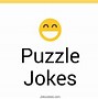 Image result for Puzzle Jokes