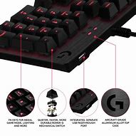 Image result for Logitech Gaming Keyboard with USB Ports