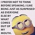 Image result for Funny Minion Quotes Smile
