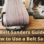 Image result for Ryobi Belt Sander Sanding Belts